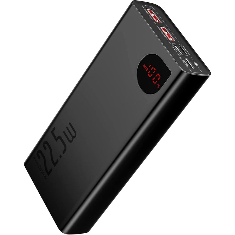 Baseus Adaman 20000mAh, QC Fast Charging Power Bank (PD 22.5W)