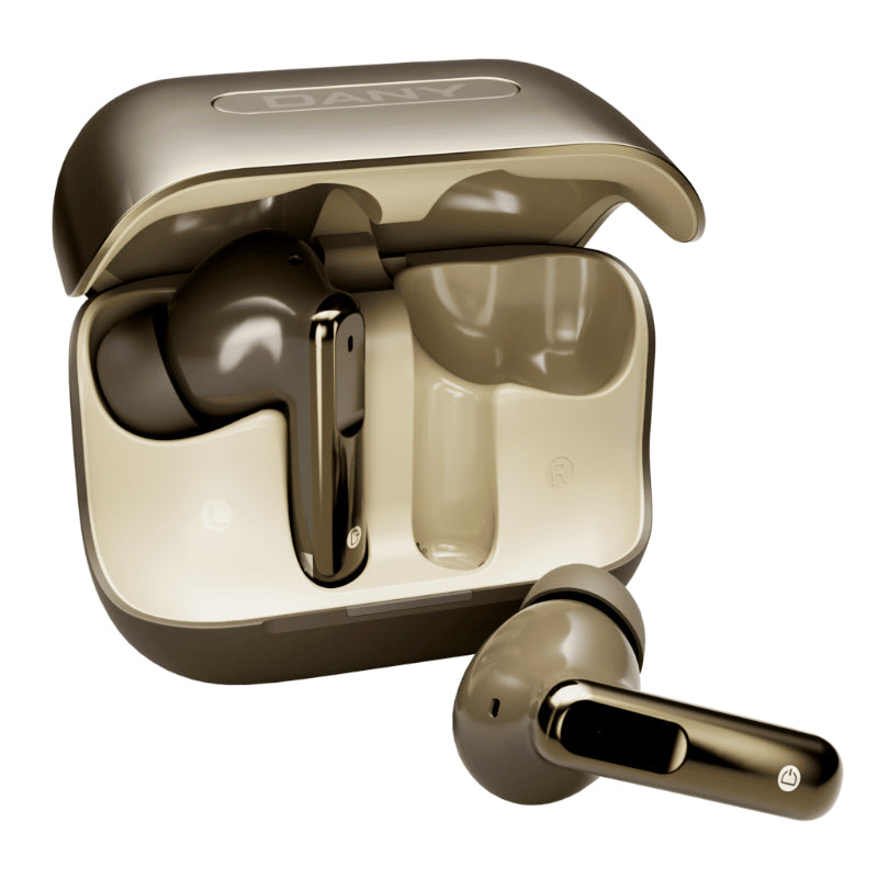 Dany Airdots 300 Pro Wireless Earbuds (ENC, 48H Playtime & Gaming Mode)