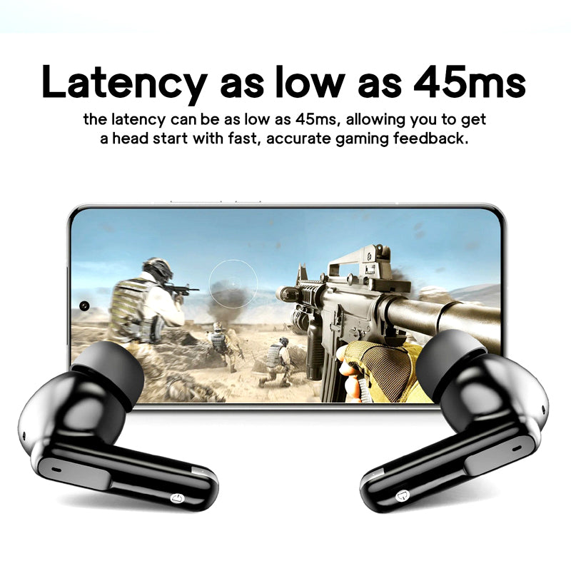 Dany Airdots 300 Pro Wireless Earbuds (ENC, 48H Playtime & Gaming Mode)
