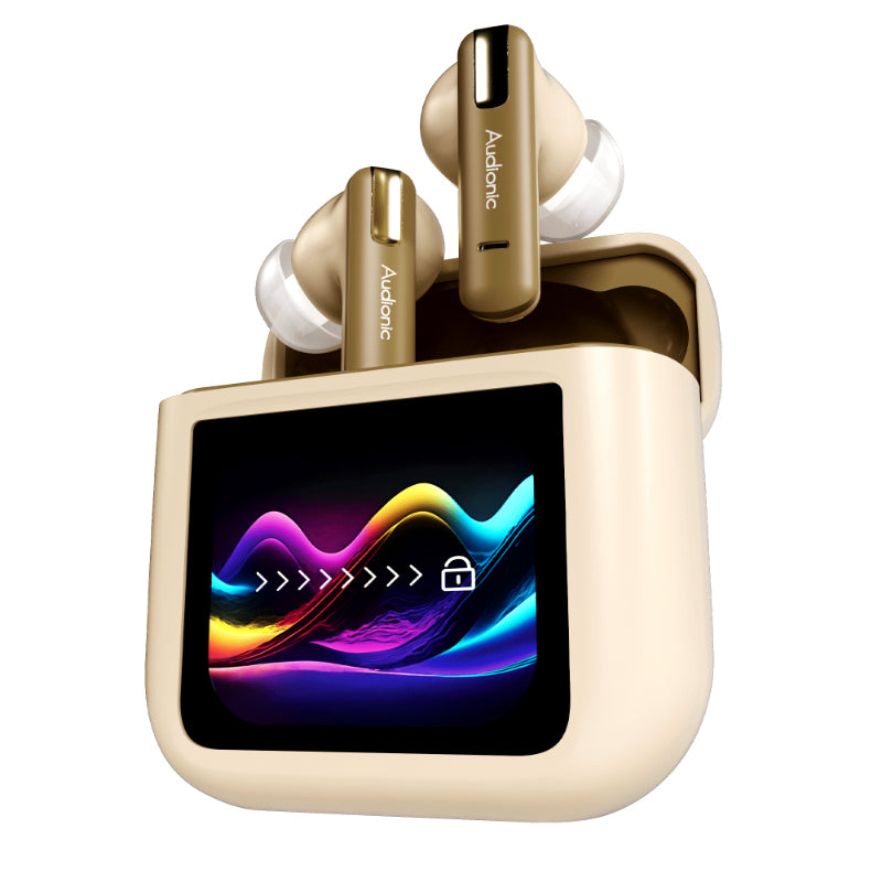 Audionic Trance Airbud 810 (Touch Display, ANC, ENC & 20H Playtime)