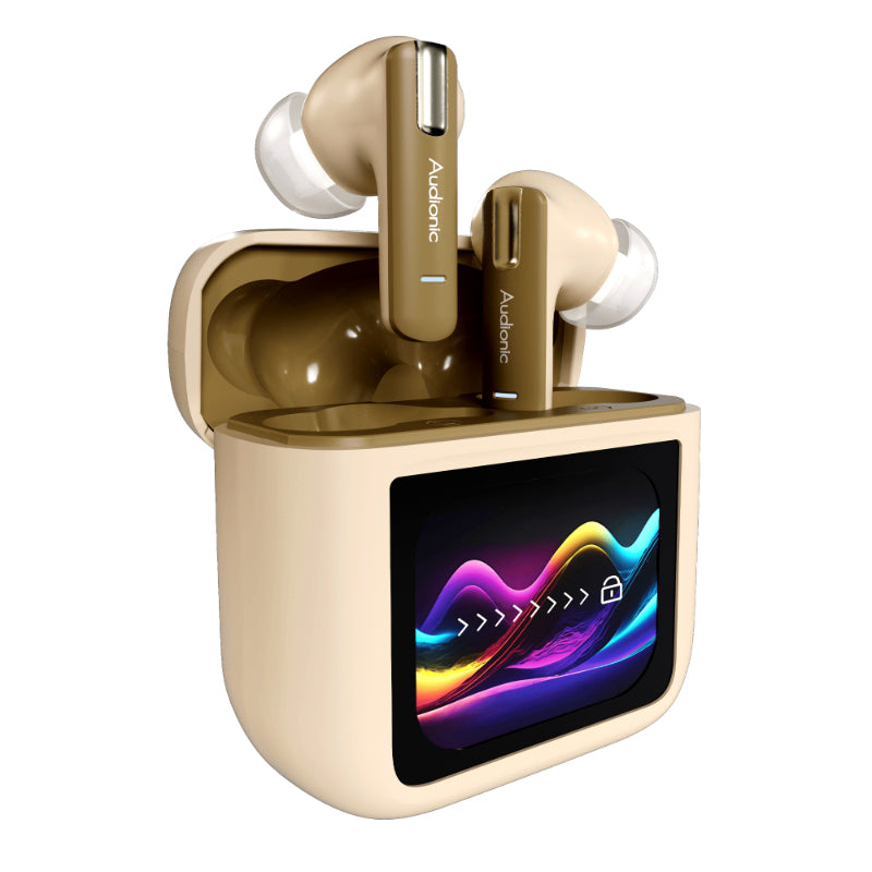 Audionic Trance Airbud 810 (Touch Display, ANC, ENC & 20H Playtime)
