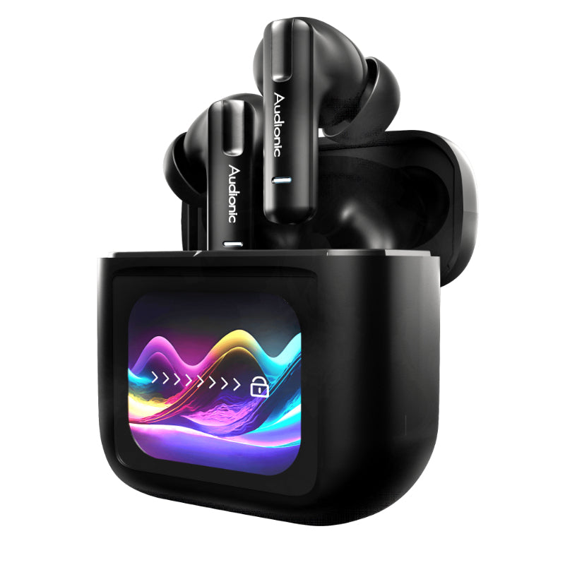 Audionic Trance Airbud 810 (Touch Display, ANC, ENC & 20H Playtime)