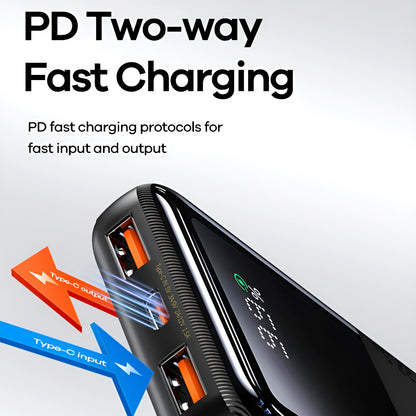 RPP-623 Remax 20000mAh, Multi-Device Compatibility Powerbank (LED, PD20W+QC22.5W Fast Charging)