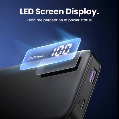 UGREEN PB311 10000mAh, Two-Way Fast Charging, Portable Power Bank (PD 20W)