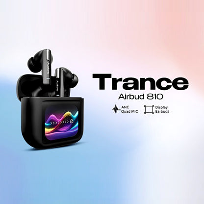 Audionic Trance Airbud 810 (Touch Display, ANC, ENC & 20H Playtime)