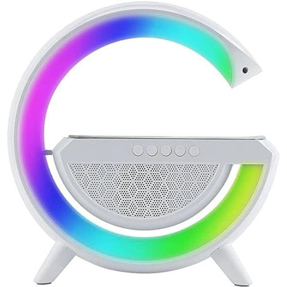 BT-2301 Wireless Phone Charger, Bluetooth Speaker (FM, RGB)