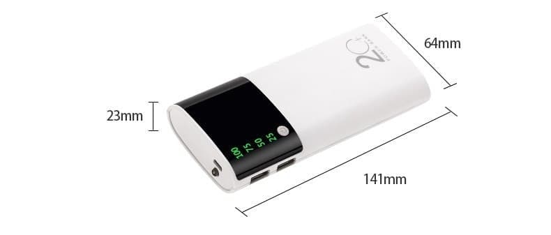 5000mAh Power Bank (LED Display)