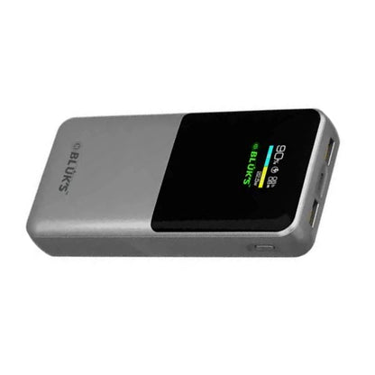 BLUK’S BX-302 20000mAh (22.5W PD Fast Charging, Qualcomm 3.0, Dual USB and LCD)